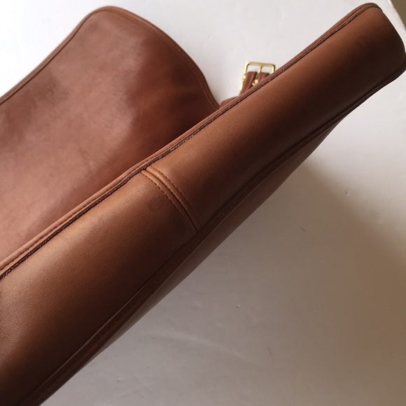 Vintage Coach Bag Brown Metropolitan Briefcase 5180 Tan Office Laptop 90‘s Case - Picture 13 of 17